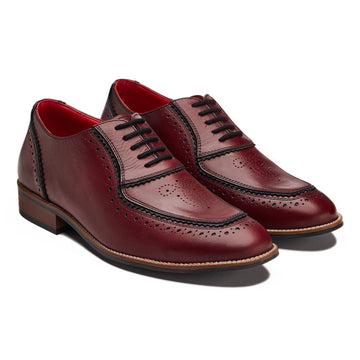 Maharaja Brogues_ Men – Oxblood (discontinued)