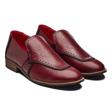 Wazir Loafers_ Men – Oxblood (discontinued)