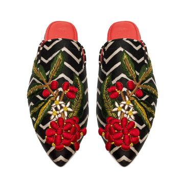 The Bewitching Beans Cone Mules Women