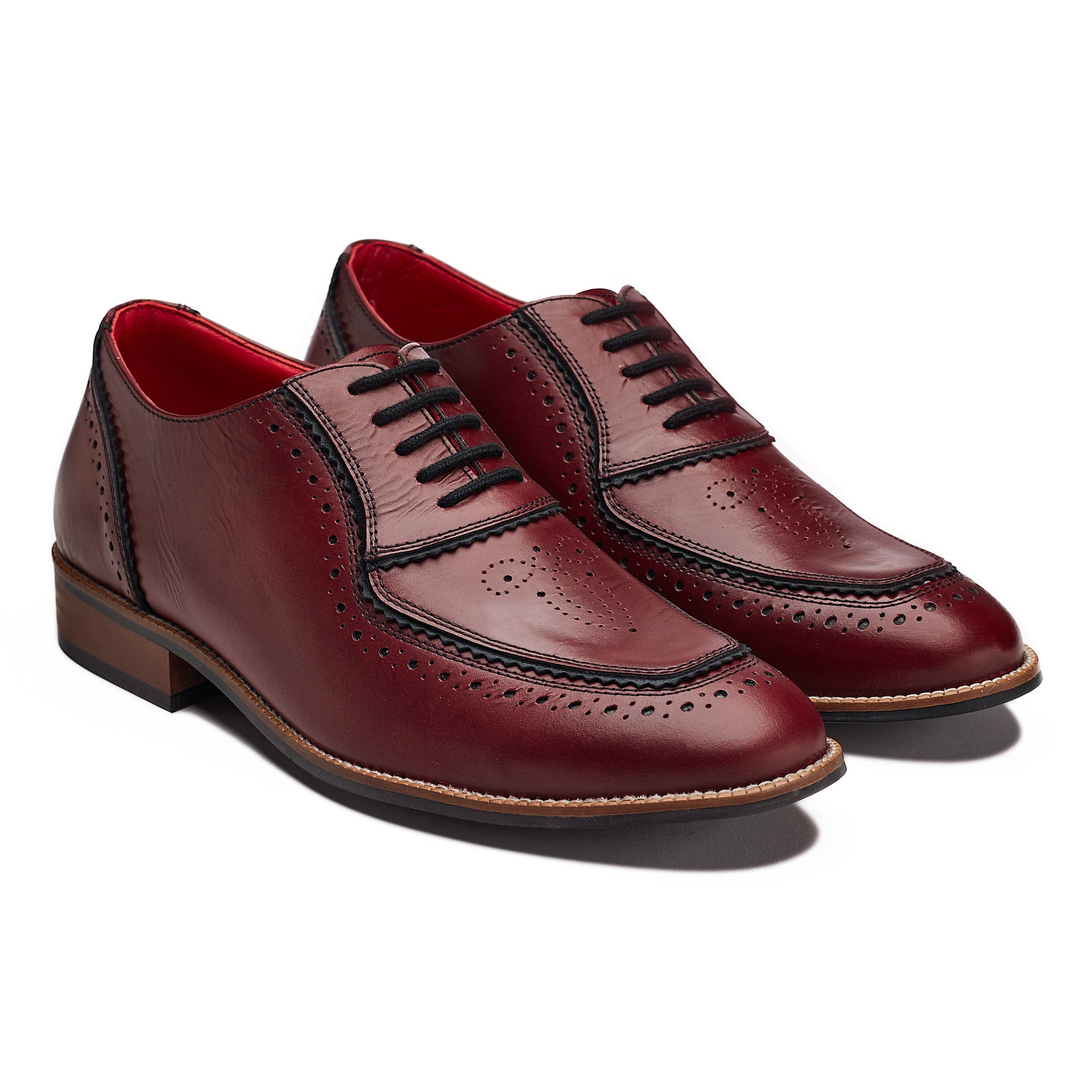 Maharaja Brogues_ Men – Oxblood (discontinued)
