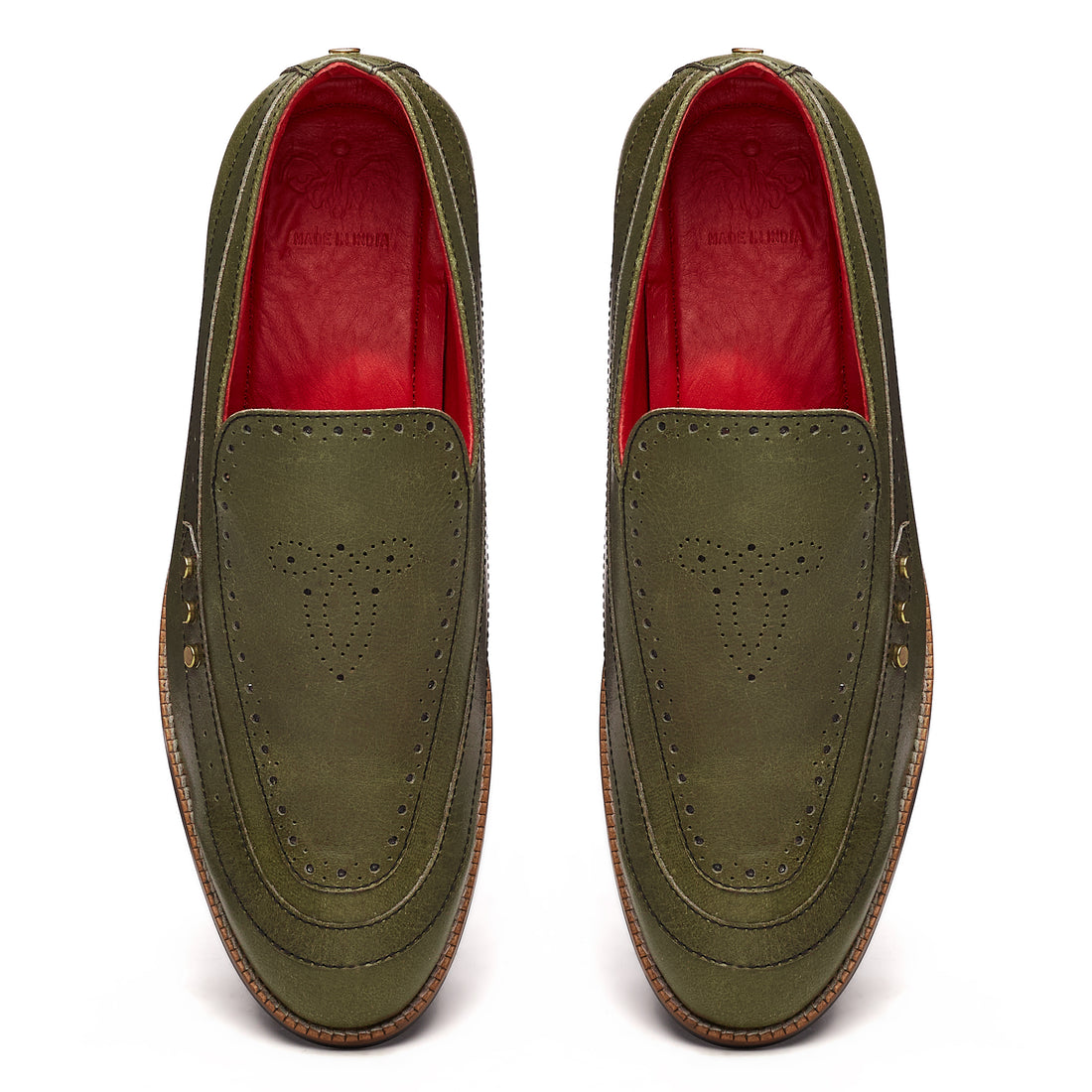 Nizam Loafers Men – Olive