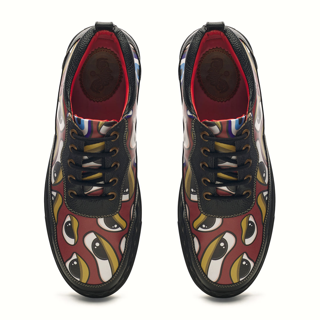 ‘Nazar’ Sneaker_Men – Crimson